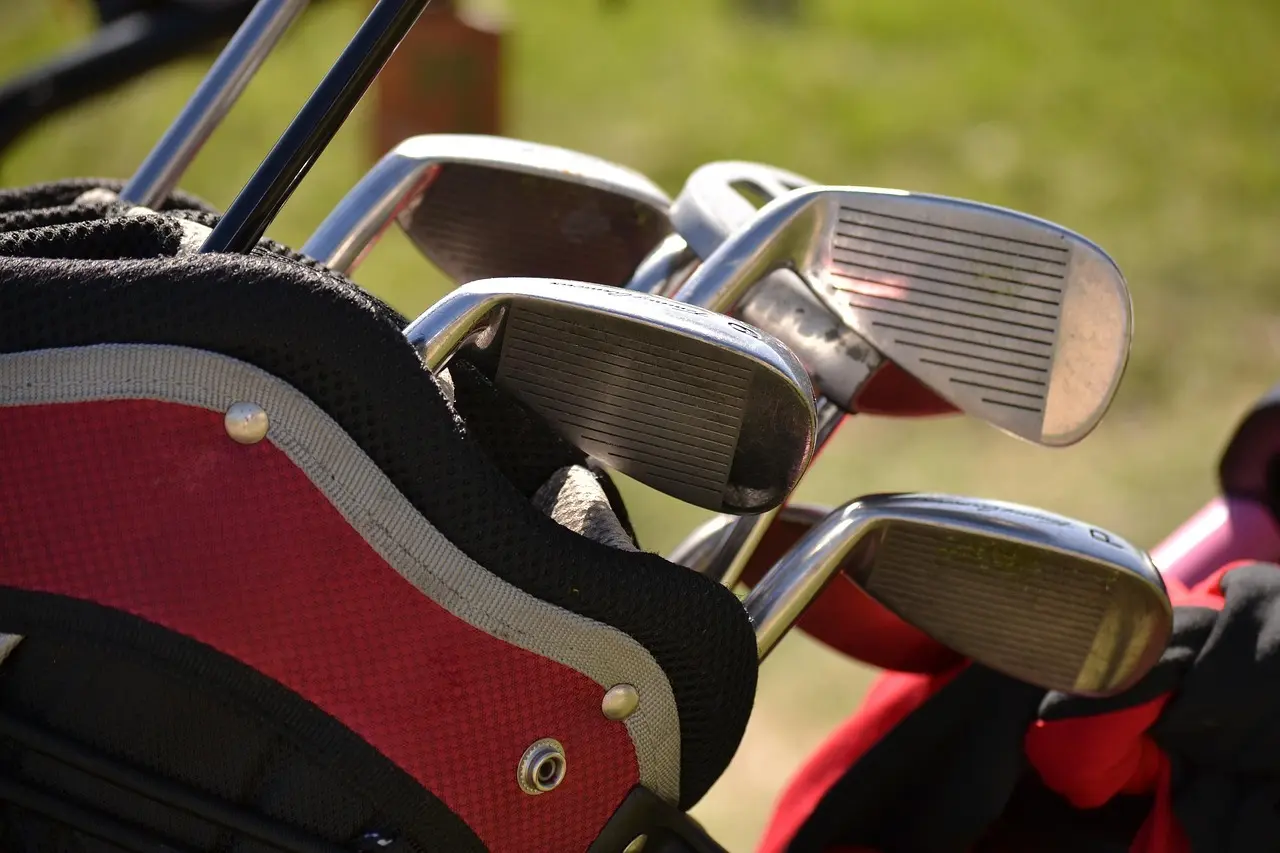Golfkøller i golfbag